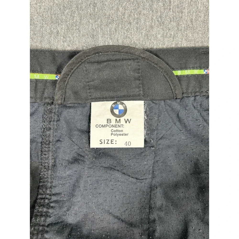 BMW Genuine Merchandise Chino Pants Men's Size 40 Black Made In Germany